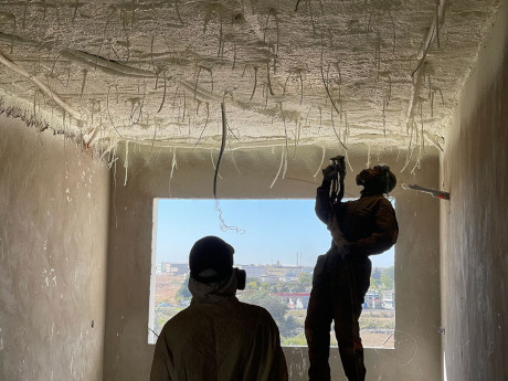 Isolation thermique et acoustique par mousse polyuréthane